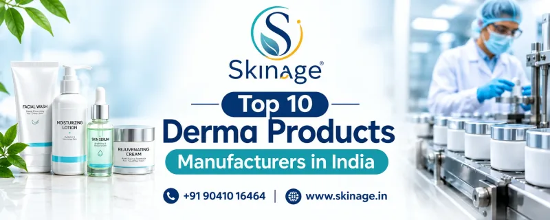 Top 10 Derma Products Manufacturers in India